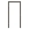 HÖRMANN rama blokowa szczotkowany modrzew ciemny dekor ProLine z prostokątną krawędzią