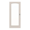Drzwi przesuwne TE-19 Świerk bezsęczny białe Lite drewno