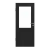 HÖRMANN drzwi wewnętrzne Leinen czarny Duradecor Proline Concepto z przeszkleniem LA 7