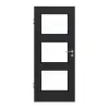 HÖRMANN drzwi wewnętrzne Łupek czarny Duradecor Proline Concepto z przeszkleniem LA 11