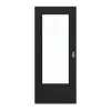 HÖRMANN drzwi przesuwne len czarny Duradecor Proline Concepto z przeszkleniem LA-DIN
