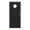 HÖRMANN drzwi przesuwne len czarny Duradecor Proline Concepto z przeszkleniem LA 6 romb.