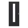 HÖRMANN drzwi przesuwne Łupek czarny Duradecor Proline Concepto z przeszkleniem LA 24
