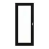 HÖRMANN drzwi przesuwne ultramatowy czarny Duradecor Proline Concepto z przeszkleniem LA 27