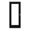 HÖRMANN drzwi przesuwne ultramatowy czarny Duradecor Proline Concepto z przeszkleniem LA 8