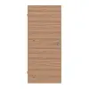 HÖRMANN zestaw drzwi wewnętrzne Zeroline wzdłuż buk rdzeniowy matowy fornir z drewna litego reversyjne z ościeżnicą i klamką
