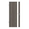 HÖRMANN drzwi wewnętrzne Pure 1 szczotkowany modrzew ciemny Duradecor DesignLine z przeszkleniem od strony zamka