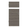 HÖRMANN Drzwi wewnętrzne Pure 1 Szczotkowane Larch ciemne poziome Duradecor DesignLine z przeszkleniem poziomym