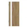 HÖRMANN drzwi wewnętrzne Pure 1 dąb naturalny Duradecor DesignLine z przeszkleniem po stronie zawiasów