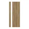 HÖRMANN drzwi przesuwne Pure 1 dąb naturalny Duradecor DesignLine z przeszkleniem po stronie zawiasów