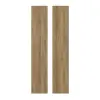 HÖRMANN drzwi przesuwne Pure 1 dąb naturalny Duradecor DesignLine z przeszkleniem na środku