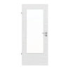 LEBO Drzwi wewnętrzne Cotton Like Białe podobne do RAL 9016 Wersja z przeszkleniem LA-DIN