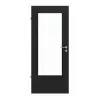 LEBO drzwi wewnętrzne Cotton Like czarny podobny do RAL 9005 Versio z przeszkleniem LA-DIN