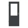 LEBO drzwi wewnętrzne ultramatowy antracyt podobny do RAL 7016 Versio z przeszkleniem LA 7