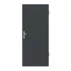 LEBO drzwi wejściowe do mieszkania ultramatowy antracyt podobny do RAL 7016 Versio