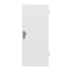 LEBO Drzwi wejściowe do mieszkania Cotton Like Białe podobne do RAL 9016 Versio
