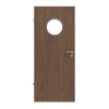 WESTAG Drzwi wewnętrzne orzechowe Trentino NU 717 PortaLit CPL z przeszkleniem Bullauge LA-KR 350