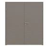 LEBO Drzwi podwójne strukturalne taupe wersja z ościeżnicą