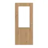 WESTAG drzwi przesuwne Artis dąb Ei 793 Portalit CPL z przeszkleniem LA-100