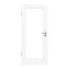 CLASSEN drzwi wewnętrzne rama 5.6 biel uni folia dekoracyjna z przeszkleniem