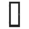 CLASSEN drzwi wewnętrzne rama 5.6 Uni czarny folia dekoracyjna z przeszkleniem