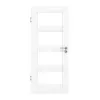 CLASSEN drzwi wewnętrzne rama 5.7 biel uni folia dekoracyjna z przeszkleniem