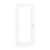 CLASSEN drzwi przesuwne rama 5.6 biel uni folia dekoracyjna z przeszkleniem
