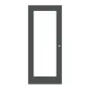 CLASSEN drzwi przesuwne rama 5.6 Uni Graphit folia dekoracyjna z przeszkleniem