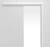 CLASSEN system drzwi przesuwnych naścienny biel uni folia dekoracyjna z ościeżnicą