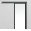 CLASSEN system drzwi przesuwnych naścienny Uni Grafit folia dekoracyjna z ościeżnicą