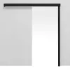 CLASSEN system drzwi przesuwnych naścienny czarny uni folia dekoracyjna bez ościeżnicy