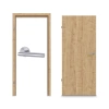 HÖRMANN zestaw drzwi wewnętrznych akcja dziki dąb wzdłuż Duradecor z ościeżnicą i klamką