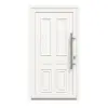 Drzwi zewnętrzne z tworzywa sztucznego T043 Premium Plus z wycięciem na szybę