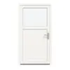 Drzwi boczne z tworzywa sztucznego F002 Premium z wycięciem na szybę