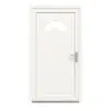 Drzwi boczne z tworzywa sztucznego F010 Premium Plus z wycięciem na szybę