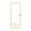 LEBO TGL Drzwi wewnętrzne Lebolit-CPL Biały 9010 z przeszkleniem LA-DIN