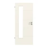 LEBO TGL Drzwi wewnętrzne Light 15 Biały lakier 9010 z przeszkleniem LA-24 po stronie zawiasów