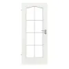 CLASSEN drzwi wewnętrzne klasyczne 3/3 RAL 9003 biały lakier z przeszkleniem PL-Norm