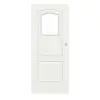 CLASSEN drzwi przesuwne klasyczny 1/3 RAL 9003 biały lakier z przeszkleniem PL-Norm