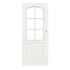 CLASSEN drzwi przesuwne klasyczny 2/3 RAL 9003 biały lakier z przeszkleniem PL-Norm