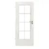 CLASSEN drzwi wewnętrzne szkło M2 jesion norweski CPL z przeszkleniem (szprosy)