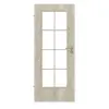 CLASSEN drzwi wewnętrzne szkło M2 Kendal dąb CPL z wycięciem na szybę (szprosy)