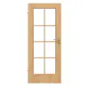 CLASSEN drzwi wewnętrzne Natura LA 3/3 dąb olejowane 3D Look z przeszkleniem