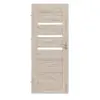 CLASSEN drzwi wewnętrzne Magnetic M5 Orzech Kolumbia jasny 3D Look z przeszkleniem