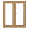 CLASSEN drzwi 2-skrzydłowe Kofano M1.2 Grandson dąb Iridium z przeszkleniem i ościeżnicą