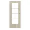 CLASSEN drzwi przesuwne szkło M2 Kendal dąb CPL z przeszkleniem (szprosy)