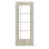 CLASSEN drzwi przesuwne szkło M3 Kendal dąb CPL z przeszkleniem (szprosy)