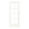 CLASSEN Natura LA 3/3 Biały Primo drzwi przesuwne z przeszkleniem