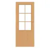 CLASSEN drzwi przesuwne Natura LA 2/3 buk Primo z przeszkleniem