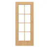 CLASSEN drzwi przesuwne Natura LA 3/3 dąb olejowane 3D Look z przeszkleniem